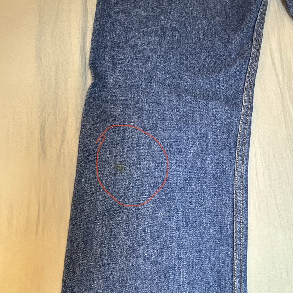 Vintage 90s Levi's 505 Jeans Men's 36x30 Straight‎ Leg Regular Fit - Picture 12 of 12